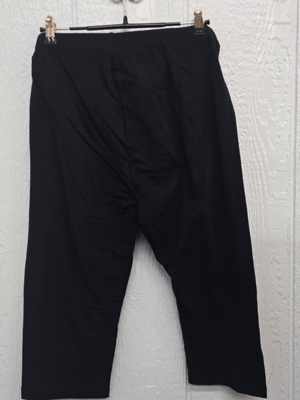 New 1X Zenana Outfitters Black Bike Shorts- Straight Leg
